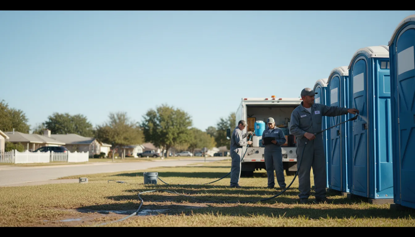 Long-Term Portable Toilet Rental in Tower Hill, IL near me